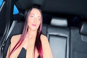 Angela – Angela thanks her private driver in her own way…