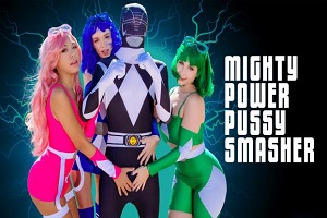 Bianca Bangs, Khloe Kingsley & Laney Grey – Mighty Power Pussy Smashers