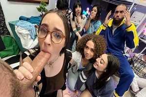 Hazel Moore, Willow Ryder & Violet Gems – Dormitory Delights
