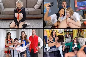 Sofie Reyez, Aften Opal, Serena Santos, Macy Meadows, Blake Blossom, Harley King, Roxie Sinner, Fiona Frost, Octavia Red, Chloe Surreal, Kitty Valance, Selina Bentz, Nia Bleu, Bec The Barbie & Sona Bella – Hottest Nerds Compilation