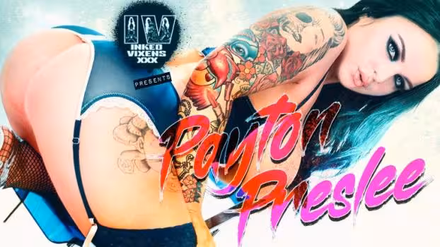 Payton Preslee – Payton Preslee takes her panties off for her new tattoo