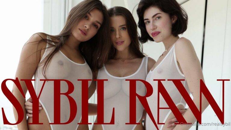 Sybil A, Ellie Luna & Taya Sour NEW Scene Oily Orgy