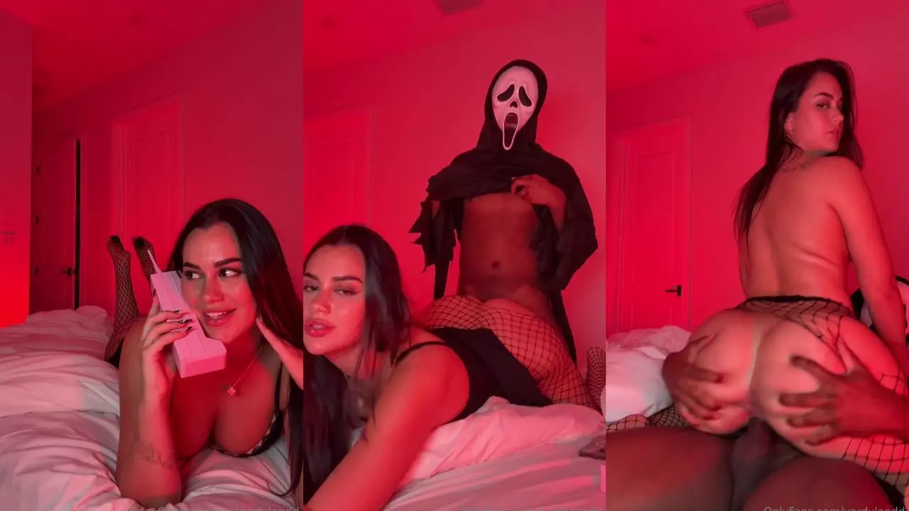 Jadeteen – Slut in Fishnets Railed by Ghostface on Halloween OnlyFans