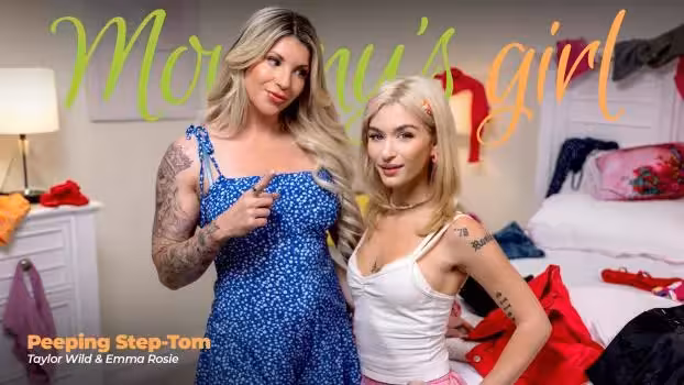 Emma Rosie & Taylor Wild – Peeping Step-Tom